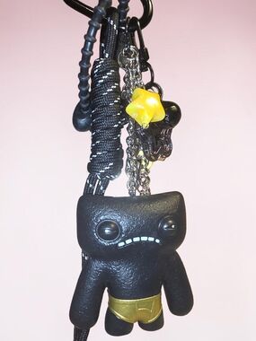 Fuggler Wide Eyed Weirdo Keychain Charm